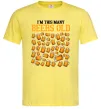 Мужская футболка Many beers old Лимонный фото
