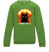 Детский Свитшот Кіт Це не я Лаймовый Детский Свитшот Кіт Це не я Лаймовый фото