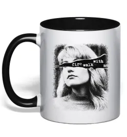 Чашка з кольоровою ручкою Чашка з кольоровою ручкою