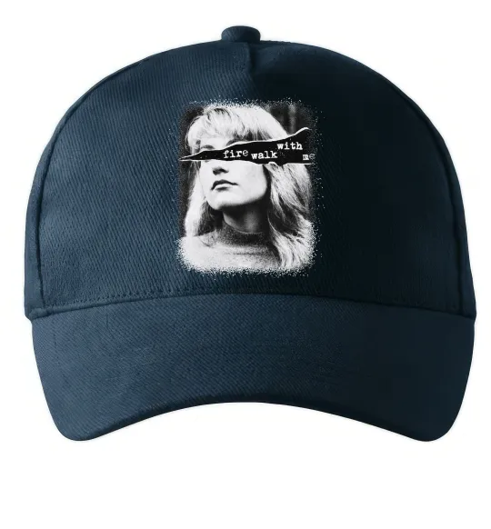 Кепка Fire walk with me Twin Peaks Темно-синий фото
