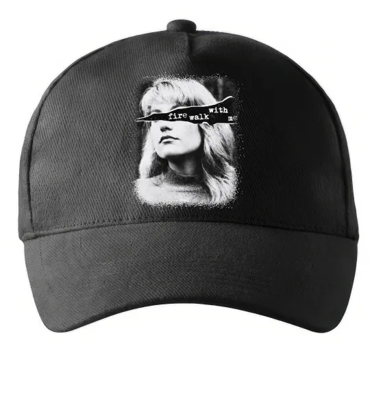 Кепка Fire walk with me Twin Peaks Черный фото