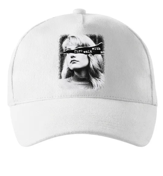 Кепка Fire walk with me Twin Peaks Белый фото