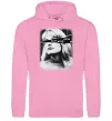 Чоловіча толстовка (худі) Fire walk with me Twin Peaks Рожевий фото