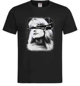 Мужская футболка Fire walk with me Twin Peaks Черный фото