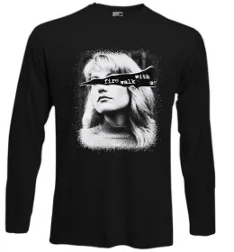 Лонгслів Fire walk with me Twin Peaks Чорний фото