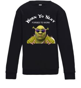 Детский Свитшот Born to slay Детский Свитшот Born to slay