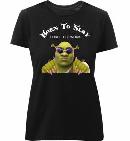 Жіноча преміум футболка Born to slay