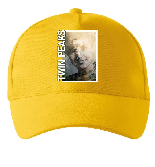 Кепка Твін Пікс Солнечно желтый фото