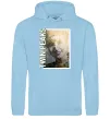 Женская толстовка (худи) Твін Пікс Голубой Женская толстовка (худи) Твін Пікс Голубой фото