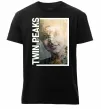 Мужская премиум футболка Твін Пікс Черный Мужская премиум футболка Твін Пікс Черный фото