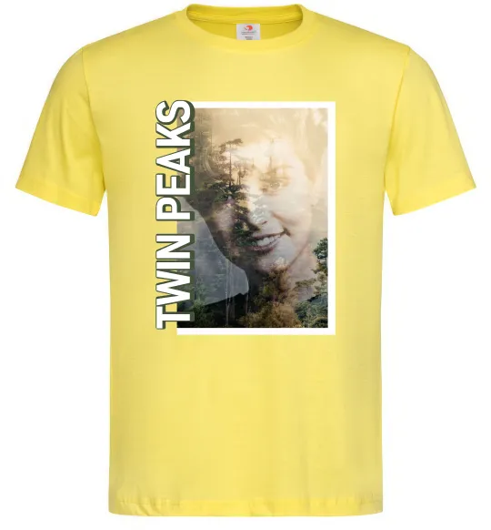 Мужская футболка Твін Пікс Лимонный фото