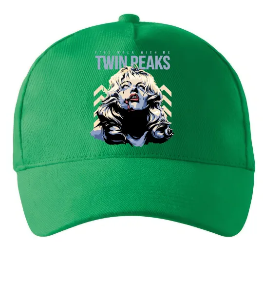 Кепка Fire with me Twin Peaks Зеленый фото
