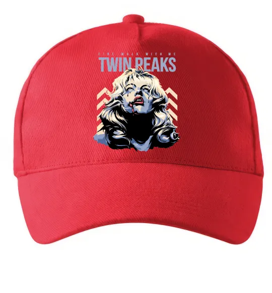 Кепка Fire with me Twin Peaks Красный фото