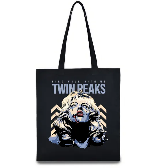 Эко-сумка Fire with me Twin Peaks Черный фото