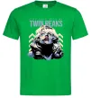 Мужская футболка Fire with me Twin Peaks Зеленый фото