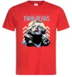 Мужская футболка Fire with me Twin Peaks Красный фото