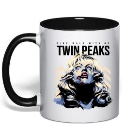 Чашка з кольоровою ручкою Fire with me Twin Peaks Чашка з кольоровою ручкою Fire with me Twin Peaks
