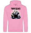 Жіноча толстовка (худі) Fire with me Twin Peaks Рожевий фото