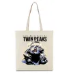 Эко-сумка Fire with me Twin Peaks Бежевый Эко-сумка Fire with me Twin Peaks Бежевый фото