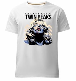 Мужская премиум футболка Fire with me Twin Peaks Мужская премиум футболка Fire with me Twin Peaks