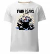 Мужская премиум футболка Fire with me Twin Peaks Белый Мужская премиум футболка Fire with me Twin Peaks Белый фото