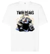 Футболка Оверсайз Fire with me Twin Peaks Белый Футболка Оверсайз Fire with me Twin Peaks Белый фото