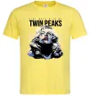 Мужская футболка Fire with me Twin Peaks Лимонный фото