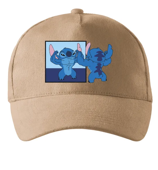 Кепка Стіч у дзеркалі Песочный фото