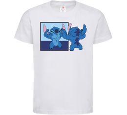 Дитяча футболка Стіч у дзеркалі Дитяча футболка Стіч у дзеркалі