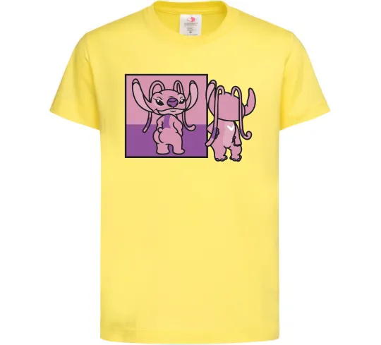 Детская футболка Енджел в дзеркалі Лимонный фото