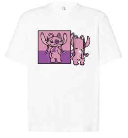 Футболка Оверсайз Енджел в дзеркалі Футболка Оверсайз Енджел в дзеркалі