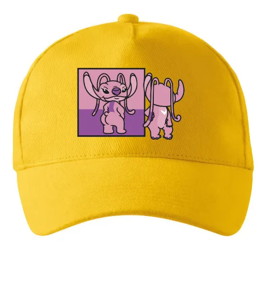 Кепка Енджел в дзеркалі Солнечно желтый фото