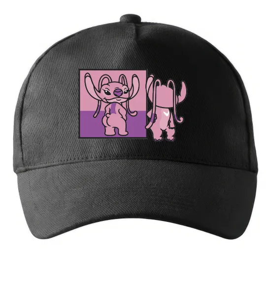 Кепка Енджел в дзеркалі Черный фото