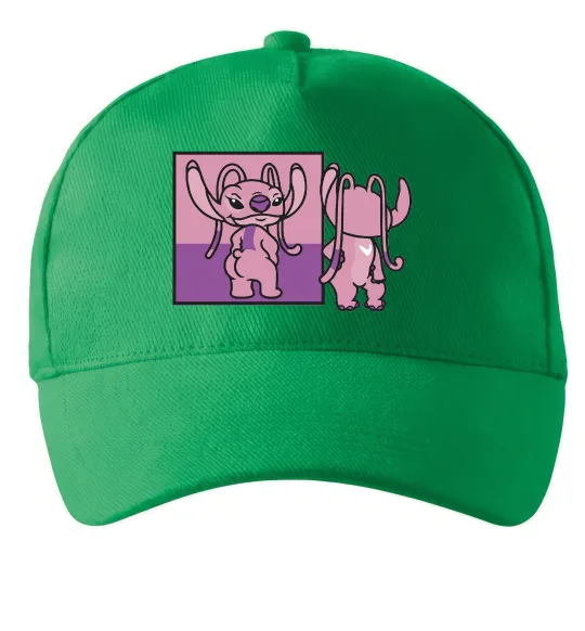 Кепка Енджел в дзеркалі Зеленый фото