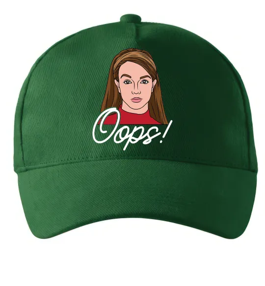 Кепка Britney Oops Темно-зеленый фото