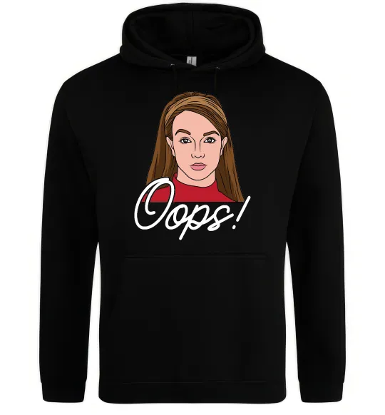 Мужская толстовка (худи) Britney Oops Черный фото