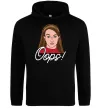 Мужская толстовка (худи) Britney Oops Черный фото