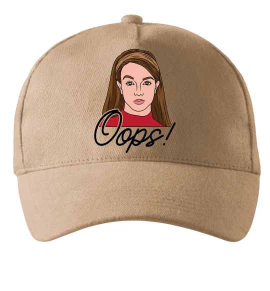 Кепка Britney Oops Песочный фото