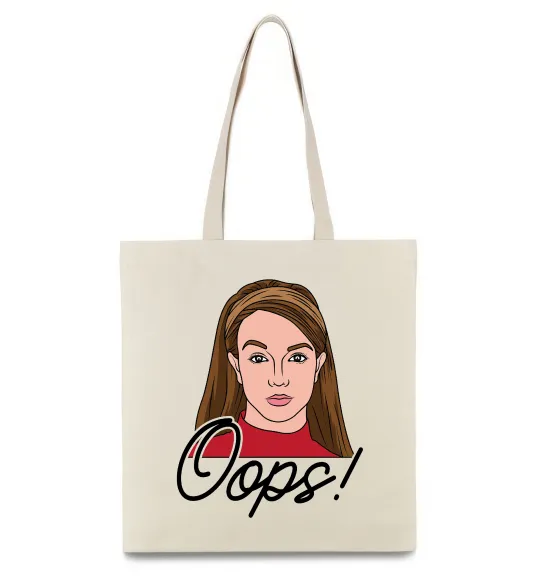 Эко-сумка Britney Oops Бежевый фото