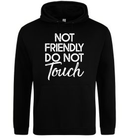 Женская толстовка (худи) Do not touch Женская толстовка (худи) Do not touch
