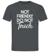 Мужская футболка Do not touch Графит фото