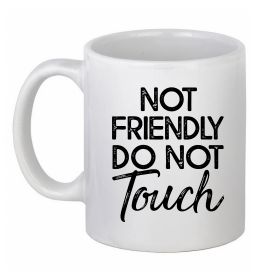 Чашка керамическая Do not touch Чашка керамическая Do not touch