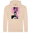 Женская толстовка (худи) Lil Peep Cry Baby Песочный фото
