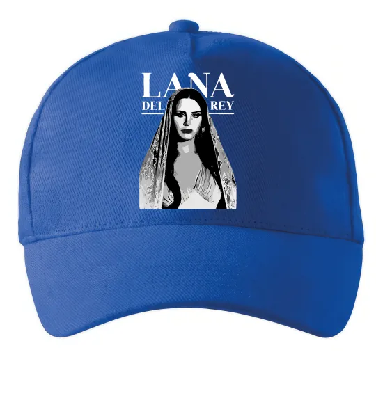Кепка Lana Del Rey Ярко-синий фото