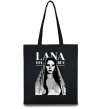 Эко-сумка Lana Del Rey Черный фото