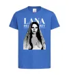 Дитяча футболка Lana Del Rey Яскраво-синій Дитяча футболка Lana Del Rey Яскраво-синій фото