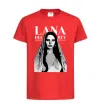 Дитяча футболка Lana Del Rey Червоний Дитяча футболка Lana Del Rey Червоний фото