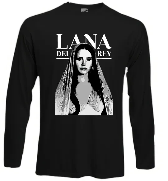 Лонгслив Lana Del Rey Черный фото