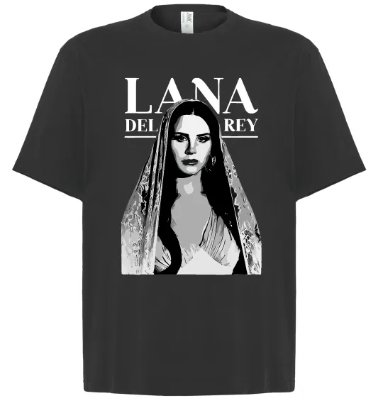 Футболка Оверсайз Lana Del Rey Черный фото