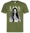 Чоловіча футболка Lana Del Rey Оливковий Чоловіча футболка Lana Del Rey Оливковий фото